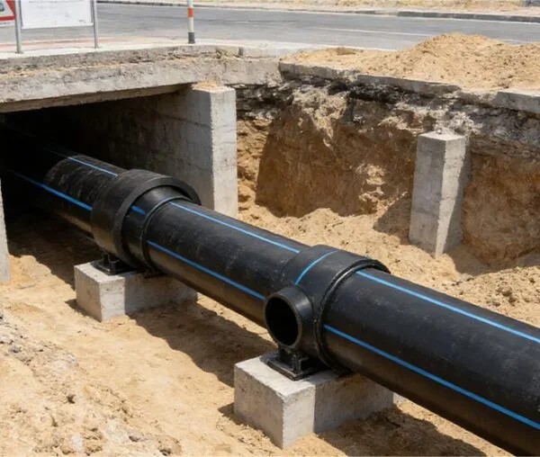 underground water line